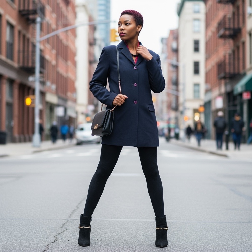 Josephine Chaus Navy Blazer☑️